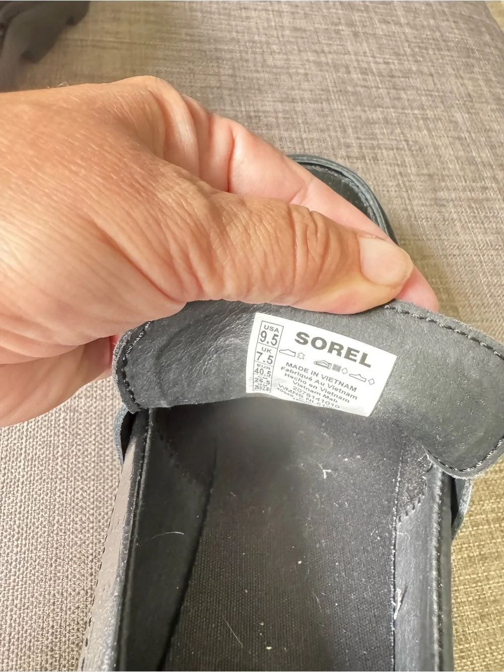 Women’s SOREL Black Joan Now City Loafer Sz 9.5 new without box